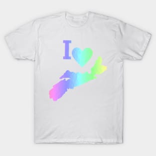 I LOVE Nova Scotia Pastels T-Shirt